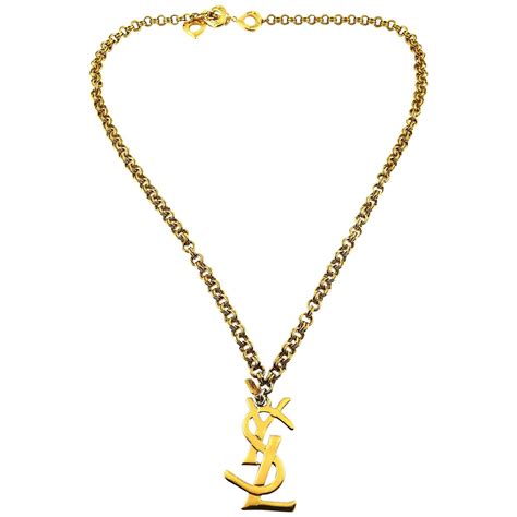 ysl necklaces|ysl earrings and necklaces.